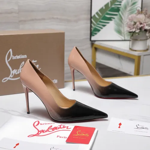 Replica Christian Louboutin High-heeled shoes For Women #1462171 $112.00 USD for Wholesale