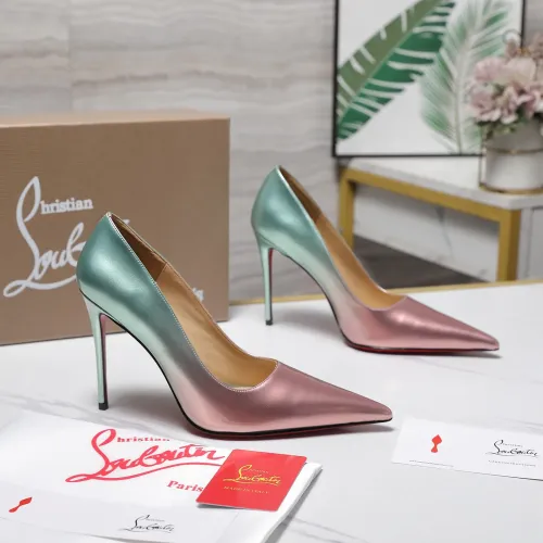 Replica Christian Louboutin High-heeled shoes For Women #1462173 $112.00 USD for Wholesale