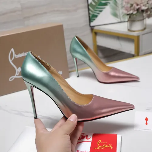 Replica Christian Louboutin High-heeled shoes For Women #1462173 $112.00 USD for Wholesale