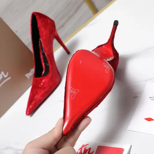 Replica Christian Louboutin High-heeled shoes For Women #1462174 $112.00 USD for Wholesale