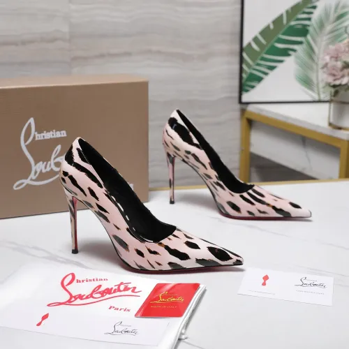 Replica Christian Louboutin High-heeled shoes For Women #1462176 $112.00 USD for Wholesale