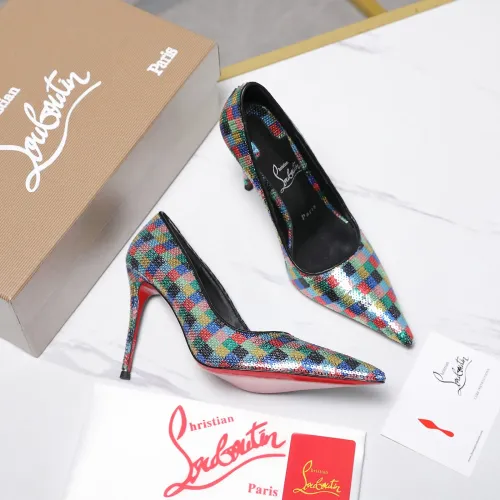 Replica Christian Louboutin High-heeled shoes For Women #1462177 $112.00 USD for Wholesale
