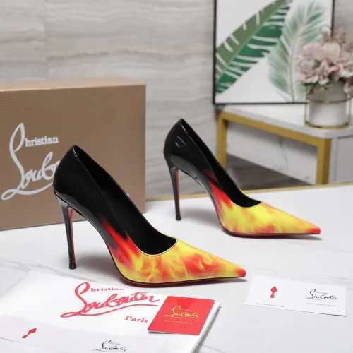 Replica Christian Louboutin High-heeled shoes For Women #1462178 $112.00 USD for Wholesale