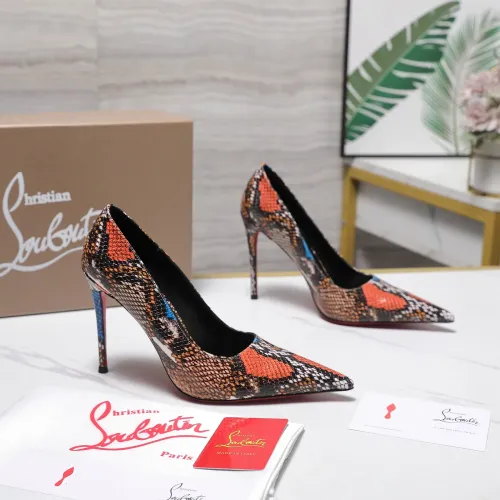 Replica Christian Louboutin High-heeled shoes For Women #1462179 $112.00 USD for Wholesale
