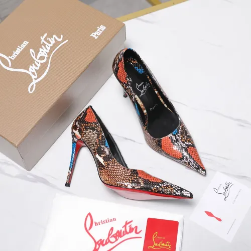 Replica Christian Louboutin High-heeled shoes For Women #1462179 $112.00 USD for Wholesale