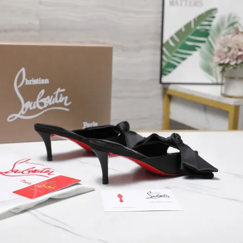 Replica Christian Louboutin CL Slippers For Women #1462201 $108.00 USD for Wholesale