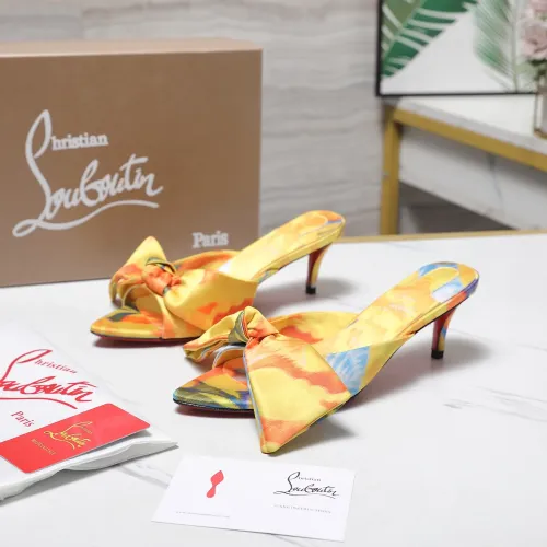 Christian Louboutin CL Slippers For Women #1462206
