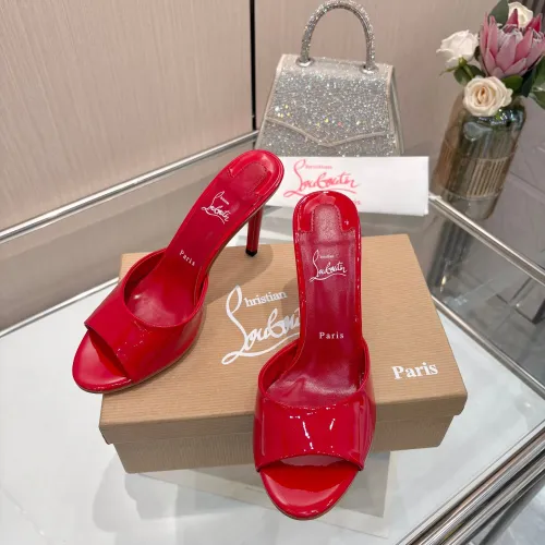 Replica Christian Louboutin CL Slippers For Women #1462210 $76.00 USD for Wholesale