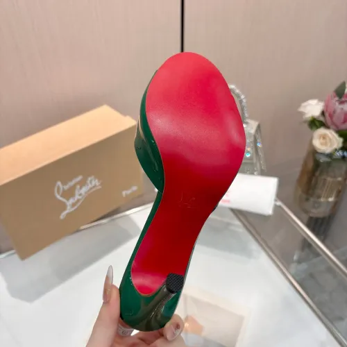 Replica Christian Louboutin CL Slippers For Women #1462212 $76.00 USD for Wholesale