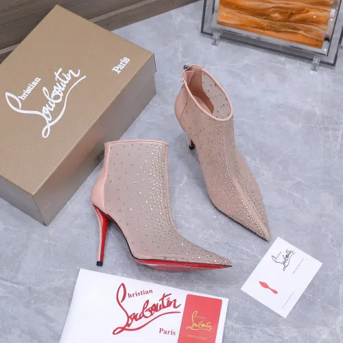Replica Christian Louboutin Boots For Women #1462220 $125.00 USD for Wholesale