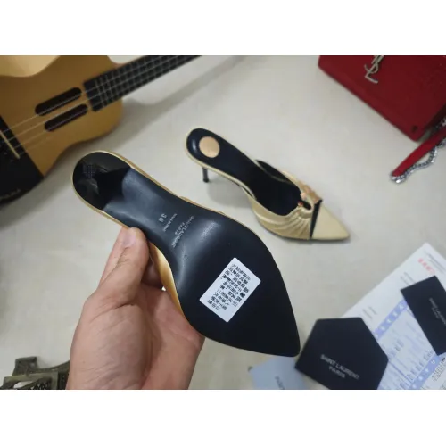 Replica Yves Saint Laurent YSL Slippers For Women #1462227 $98.00 USD for Wholesale
