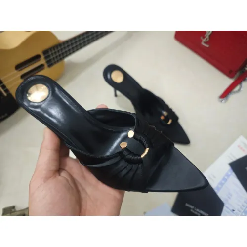 Replica Yves Saint Laurent YSL Slippers For Women #1462229 $98.00 USD for Wholesale