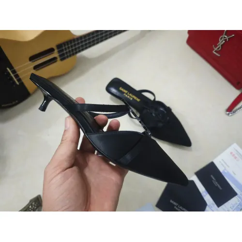 Replica Yves Saint Laurent YSL Slippers For Women #1462235 $100.00 USD for Wholesale