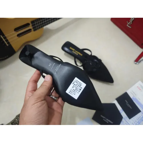 Replica Yves Saint Laurent YSL Slippers For Women #1462235 $100.00 USD for Wholesale