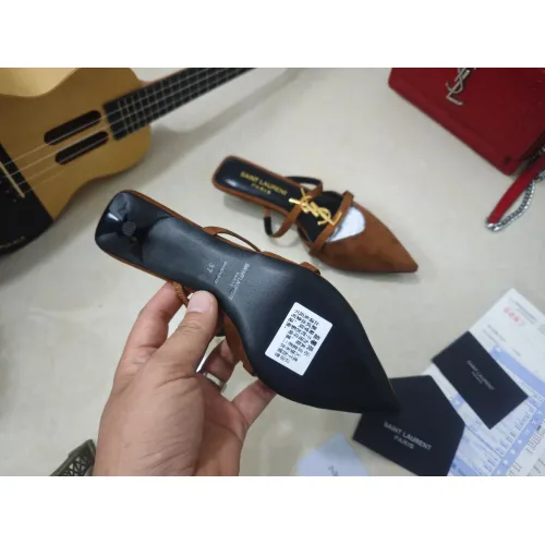 Replica Yves Saint Laurent YSL Slippers For Women #1462237 $100.00 USD for Wholesale