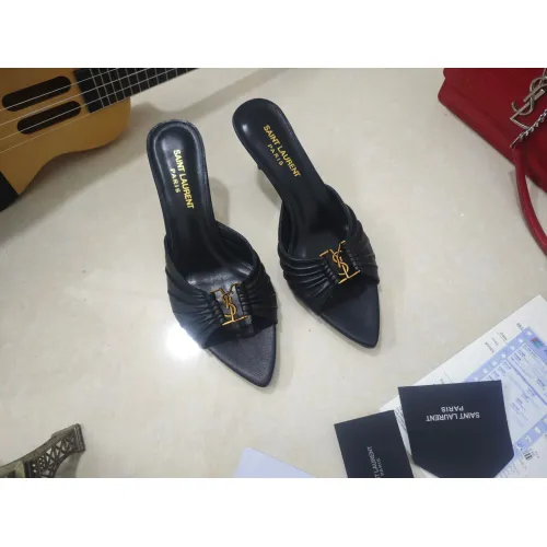 Replica Yves Saint Laurent YSL Slippers For Women #1462241 $98.00 USD for Wholesale