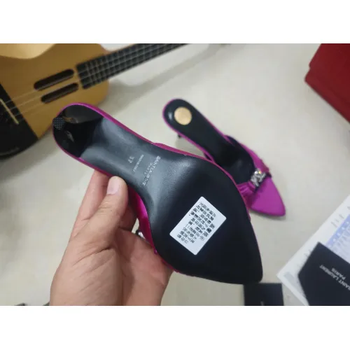 Replica Yves Saint Laurent YSL Slippers For Women #1462245 $98.00 USD for Wholesale