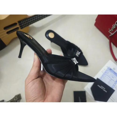 Replica Yves Saint Laurent YSL Slippers For Women #1462246 $98.00 USD for Wholesale