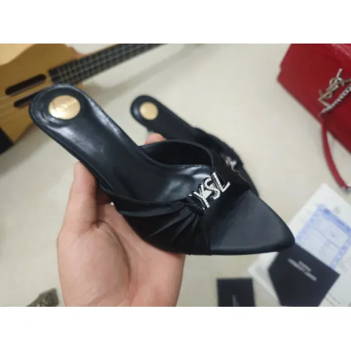Replica Yves Saint Laurent YSL Slippers For Women #1462246 $98.00 USD for Wholesale