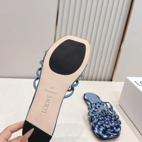 Replica LOEWE Slippers For Women #1462323 $100.00 USD for Wholesale