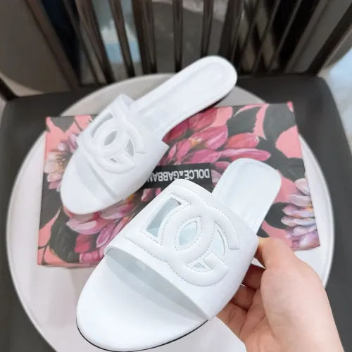 Replica Dolce & Gabbana D&G Slippers For Women #1462325 $64.00 USD for Wholesale