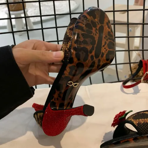 Replica Dolce & Gabbana D&G Sandal For Women #1462337 $150.00 USD for Wholesale