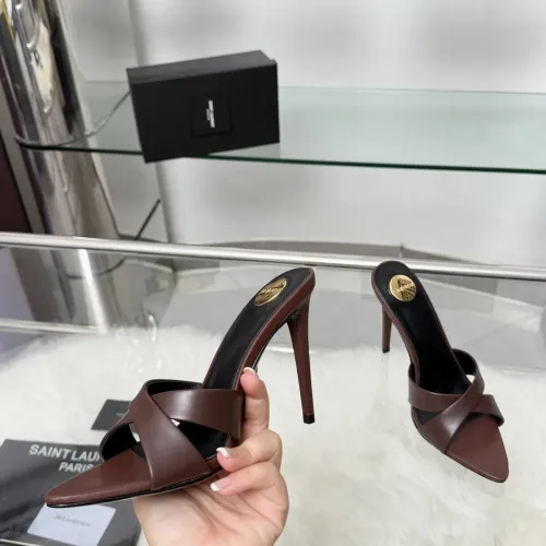 Replica Yves Saint Laurent YSL Slippers For Women #1462689 $92.00 USD for Wholesale