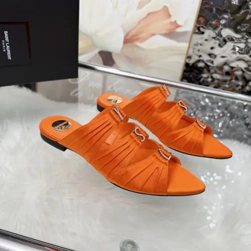 Replica Yves Saint Laurent YSL Slippers For Women #1462697 $102.00 USD for Wholesale