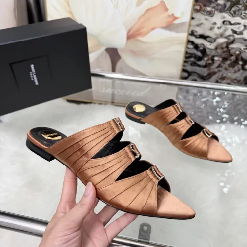 Replica Yves Saint Laurent YSL Slippers For Women #1462698 $102.00 USD for Wholesale