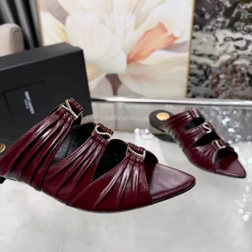 Replica Yves Saint Laurent YSL Slippers For Women #1462700 $102.00 USD for Wholesale