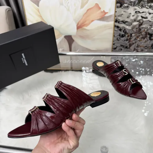 Replica Yves Saint Laurent YSL Slippers For Women #1462700 $102.00 USD for Wholesale