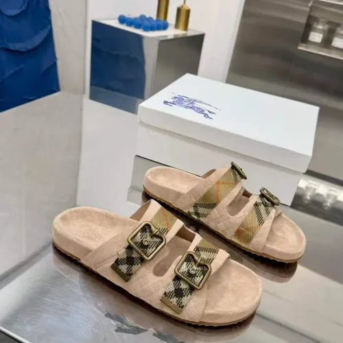 Replica Burberry Slippers For Women #1462852 $88.00 USD for Wholesale