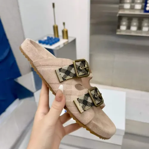 Replica Burberry Slippers For Women #1462852 $88.00 USD for Wholesale