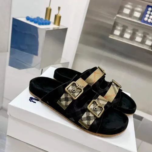 Replica Burberry Slippers For Women #1462855 $88.00 USD for Wholesale