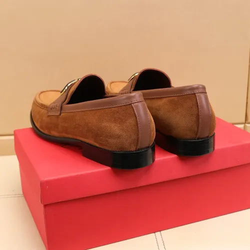Replica Valentino Leather Shoes For Men #1463084 $85.00 USD for Wholesale