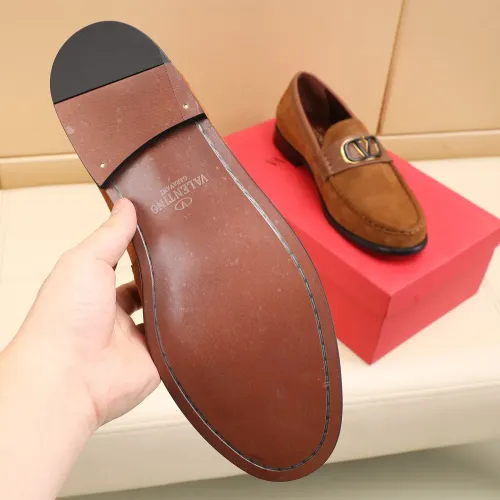 Replica Valentino Leather Shoes For Men #1463084 $85.00 USD for Wholesale