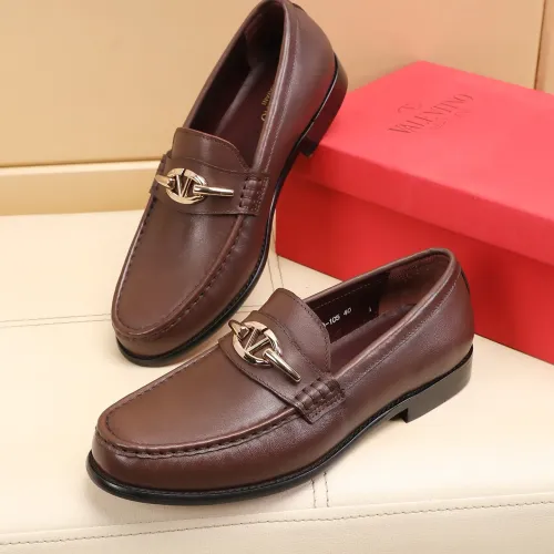 Valentino Leather Shoes For Men #1463086