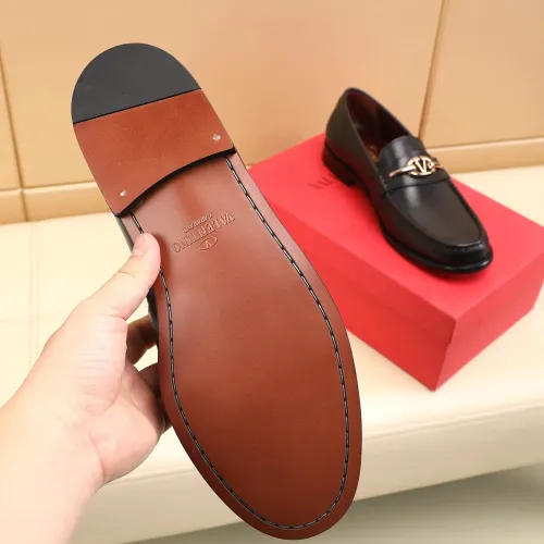 Replica Valentino Leather Shoes For Men #1463087 $85.00 USD for Wholesale