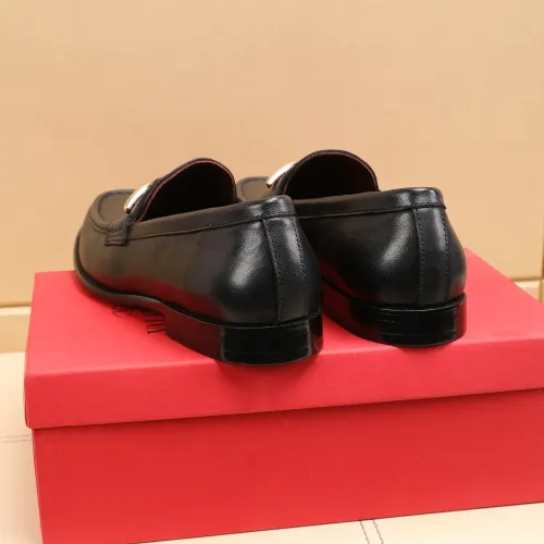 Replica Valentino Leather Shoes For Men #1463087 $85.00 USD for Wholesale
