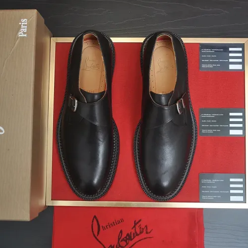 Replica Christian Louboutin Leather Shoes For Men #1463179 $115.00 USD for Wholesale