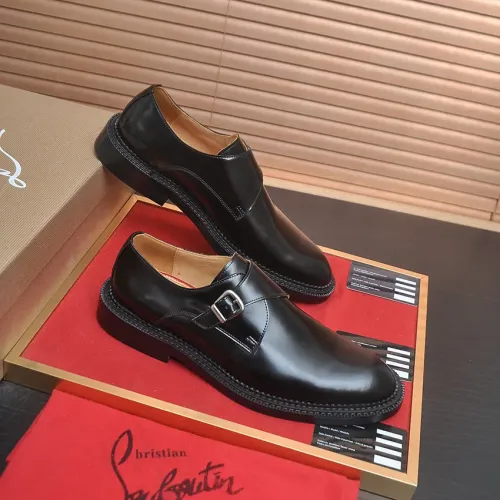 Replica Christian Louboutin Leather Shoes For Men #1463180 $115.00 USD for Wholesale