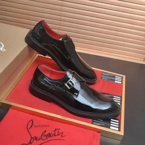 Replica Christian Louboutin Leather Shoes For Men #1463181 $115.00 USD for Wholesale