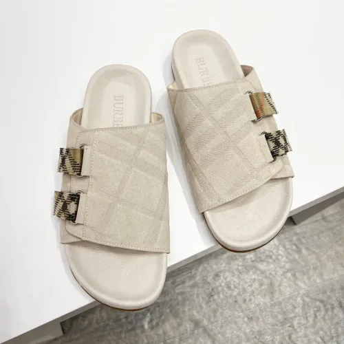 Replica Burberry Slippers For Men #1463206 $64.00 USD for Wholesale