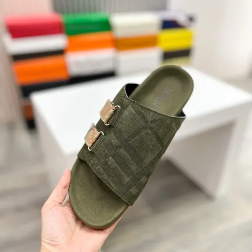 Replica Burberry Slippers For Men #1463208 $64.00 USD for Wholesale