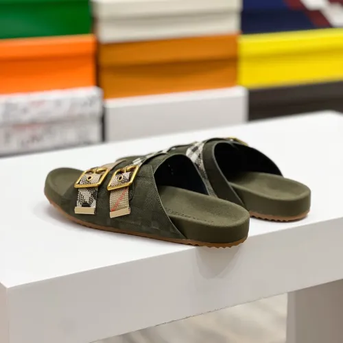 Replica Burberry Slippers For Men #1463214 $64.00 USD for Wholesale