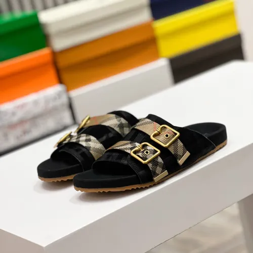 Replica Burberry Slippers For Men #1463217 $64.00 USD for Wholesale