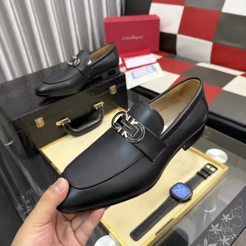 Salvatore Ferragamo Leather Shoes For Men #1463615