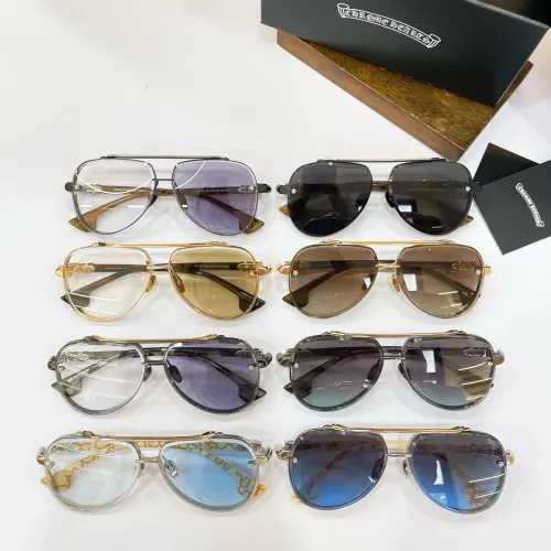 Replica Chrome Hearts AAA Quality Sunglasses #1463783 $80.00 USD for Wholesale