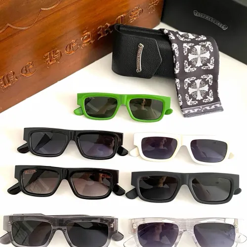 Replica Chrome Hearts AAA Quality Sunglasses #1463796 $64.00 USD for Wholesale