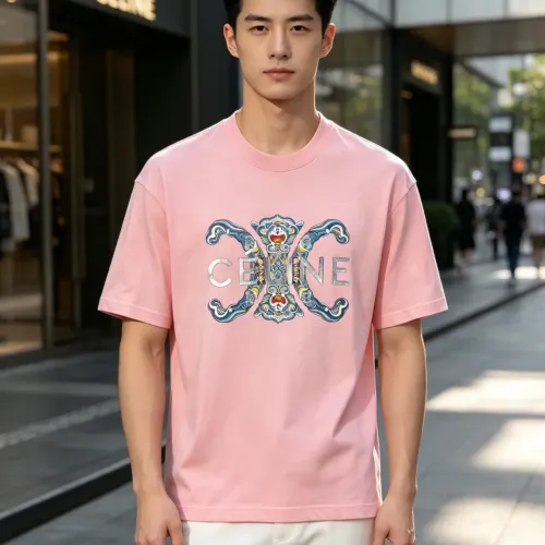 Replica Celine T-Shirts Short Sleeved For Unisex #1464267 $72.00 USD for Wholesale